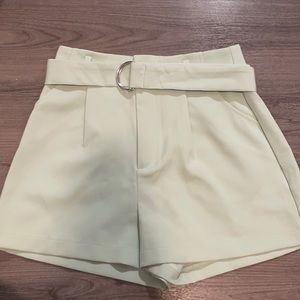 Mint green cute shorts. Never worn before. Not available in store anymore